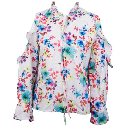 شومیز با پارچه ترک