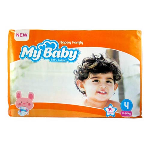 پوشک مای بیبی سایز 4