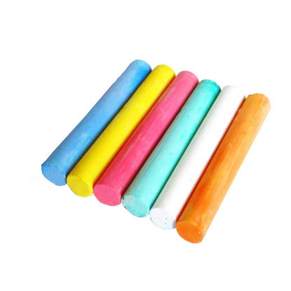 تصویر  گچ تحریر رنگی آریا بسته 6 عددی