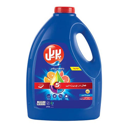 تصویر  مایع ظرفشویی پرتقال و گریپ ‌فروت پریل وزن 3.75 کیلوگرم