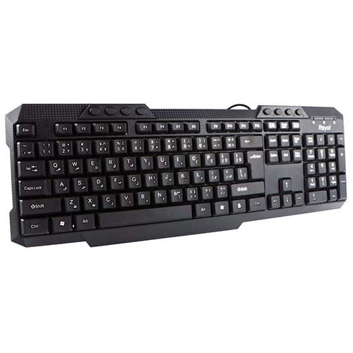 کیبورد و موس رویال مدل R-K163M204