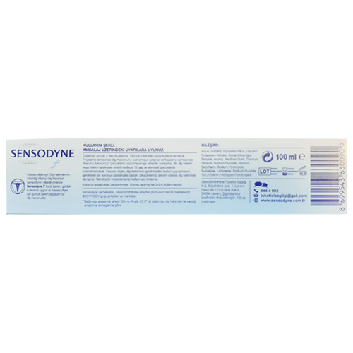 خمیر دندان سنسوداین FLUORIDE