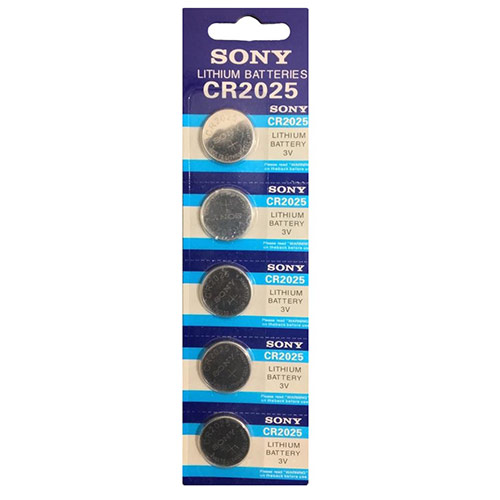 تصویر  باتری سکه ای سونی مدل SONY CR 2025