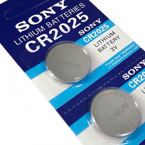 تصویر  باتری سکه ای سونی مدل SONY CR 2025