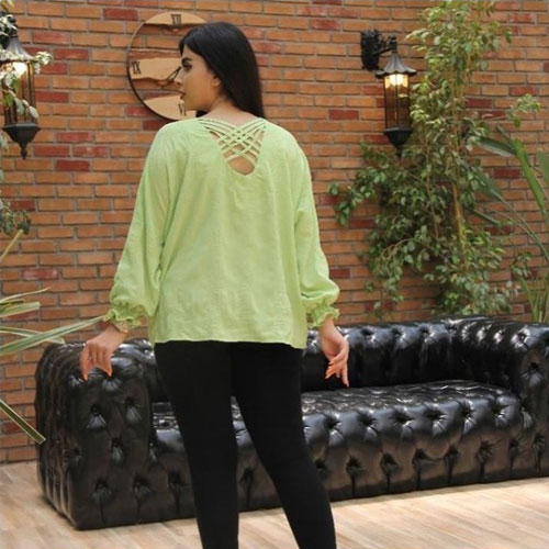 شومیز دخترانه سبز