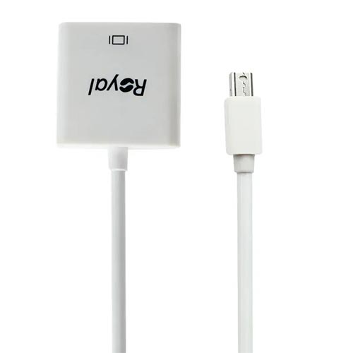 تصویر  مبدل Mini Display به DVI رویال