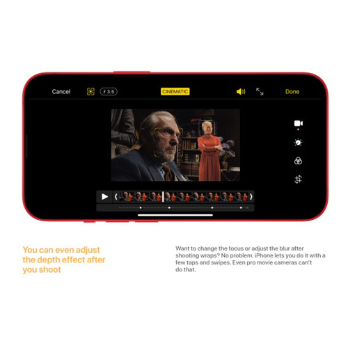 فیلمبرداری با iphone 13