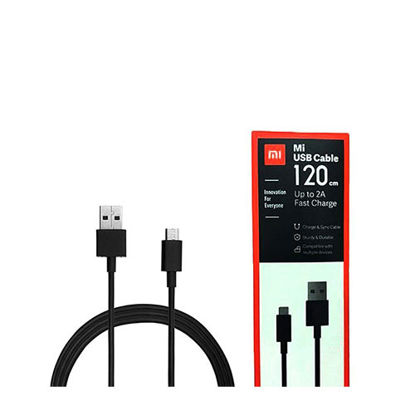 تصویر  کابل تبدیل USB به microUSB شیائومی مدل Redmi Note طول 1.2 متر