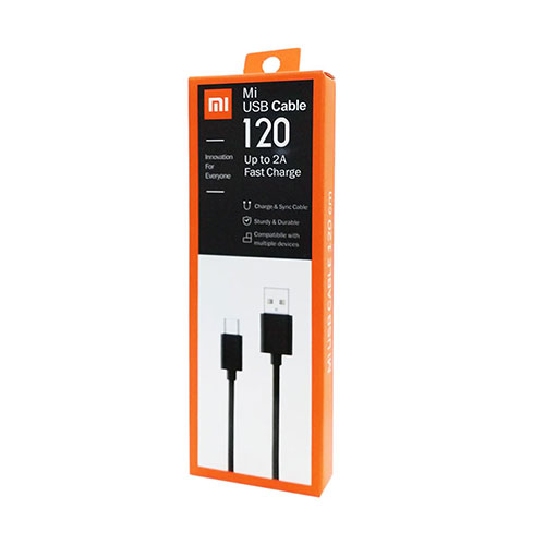 تصویر  کابل تبدیل USB به microUSB شیائومی مدل Redmi Note طول 1.2 متر
