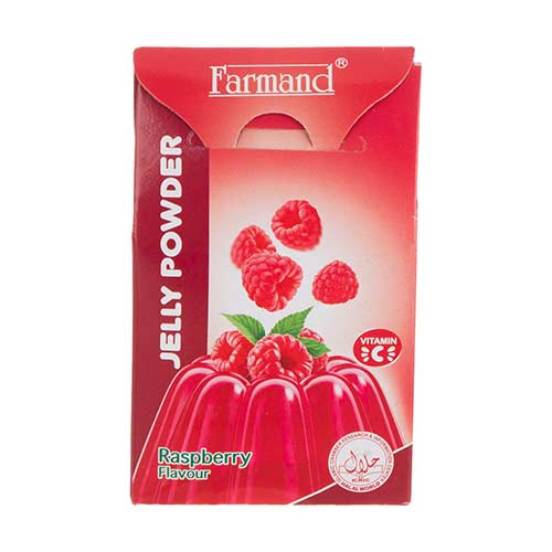 تصویر  پودر ژله فرمند طعم تمشک وزن 100 گرم
