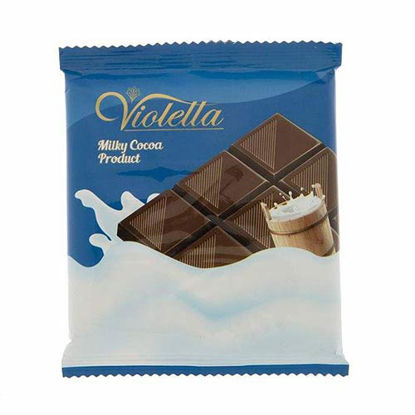 تصویر  تابلت کاکائو ویولتا شیری 55 گرمی فرمند