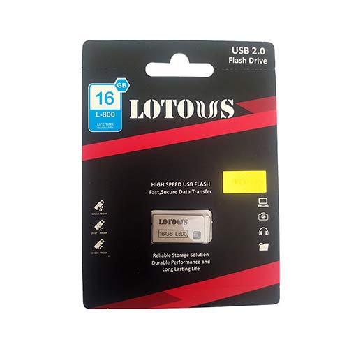 تصویر  فلش مموری لوتوس مدل L-800 ظرفیت 16گیگابایت