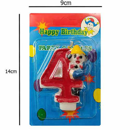 شمع تولد عدد4