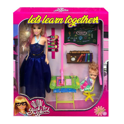 تصویر  باربی معلم کد 37