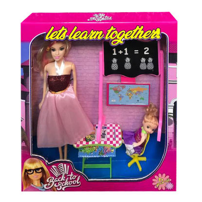 تصویر  باربی معلم کد 40