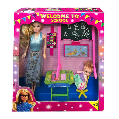 تصویر  باربی معلم کد 43