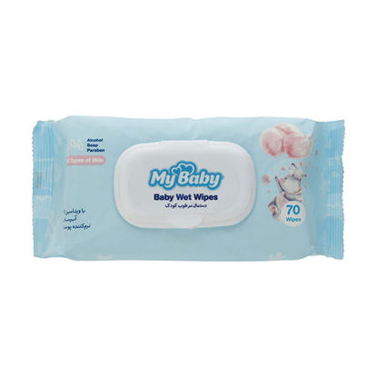 دستمال مرطوب کودک مای بیبی normal