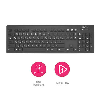 کیبورد با سیم تسکو مدل TK8022