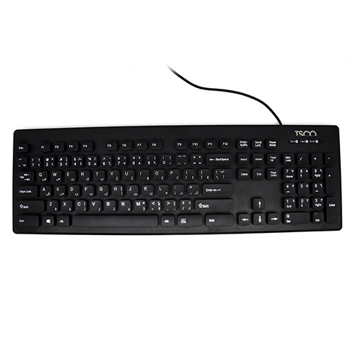 کیبورد سیمی تسکو مدل TK8022