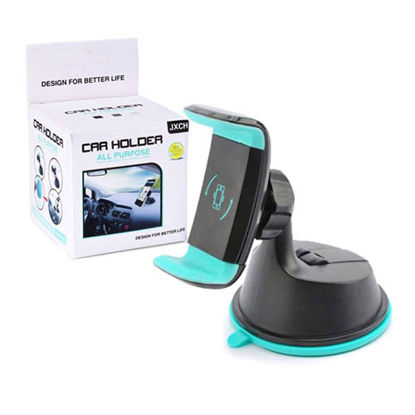 تصویر  پایه نگهدارنده موبایل همه کاره مدل JXCH مشکی