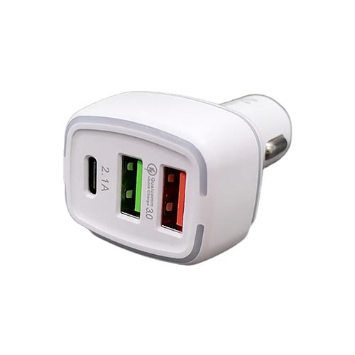 تصویر  شارژر فندکی V-SMART مدل VS-19 رنگ مشکی