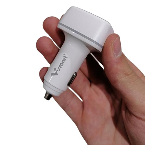 تصویر  شارژر فندکی V-SMART مدل VS-19 رنگ مشکی