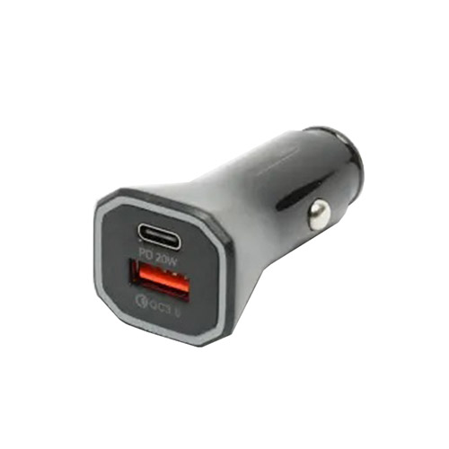 تصویر  شارژر فندکی SMART مدل WKN-704 رنگ سفید