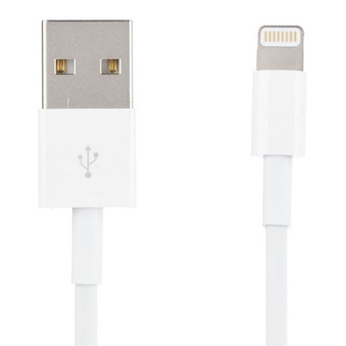 تصویر  کابل شارژ USB به لایتنینگ Foxconn مدل FOV8A54 طول 1 متر