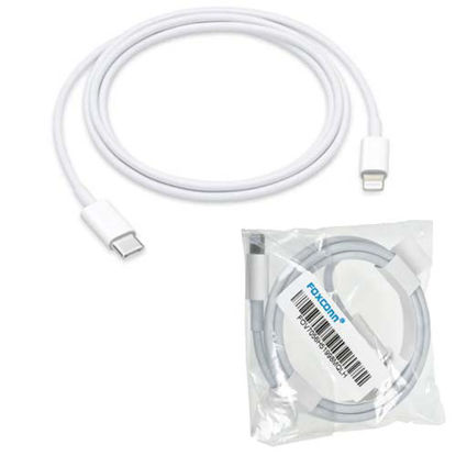 تصویر  کابل شارژ USB-C به لایتنینگ Foxconn مدل FOV9453 طول 1 متر