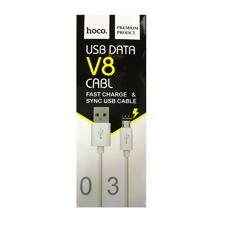 تصویر  کابل تبدیل USB به Micro USB هوکو