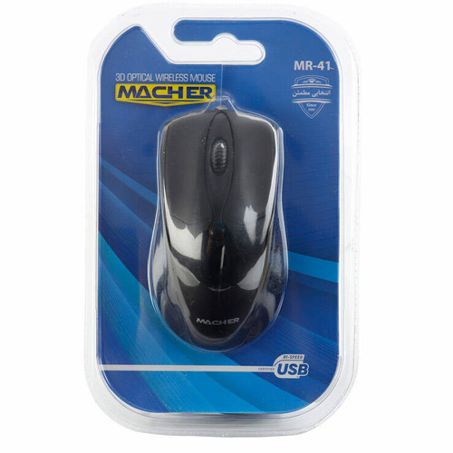 تصویر  ماوس با سیم مچر مدل MR-41