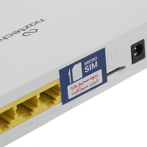 تصویر  مودم 4G LTE نزتک مدل NZT-77DX