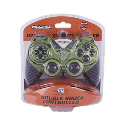تصویر  دسته بازی مچر کامپیوتری  مدل MR-59 سبز