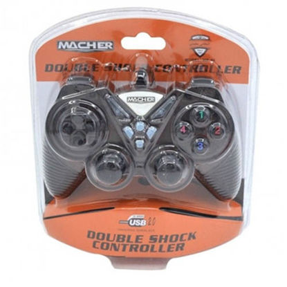 تصویر  دسته بازی مچر کامپیوتری مدل MR-59 مشکی