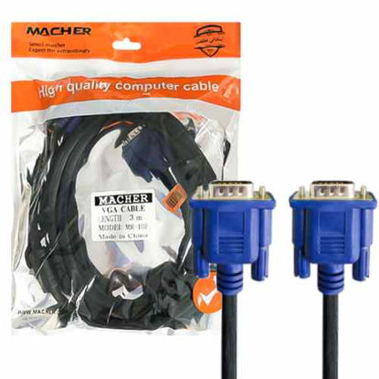 تصویر  کابل  VGA مچر طول 3 متر مدل MR-102