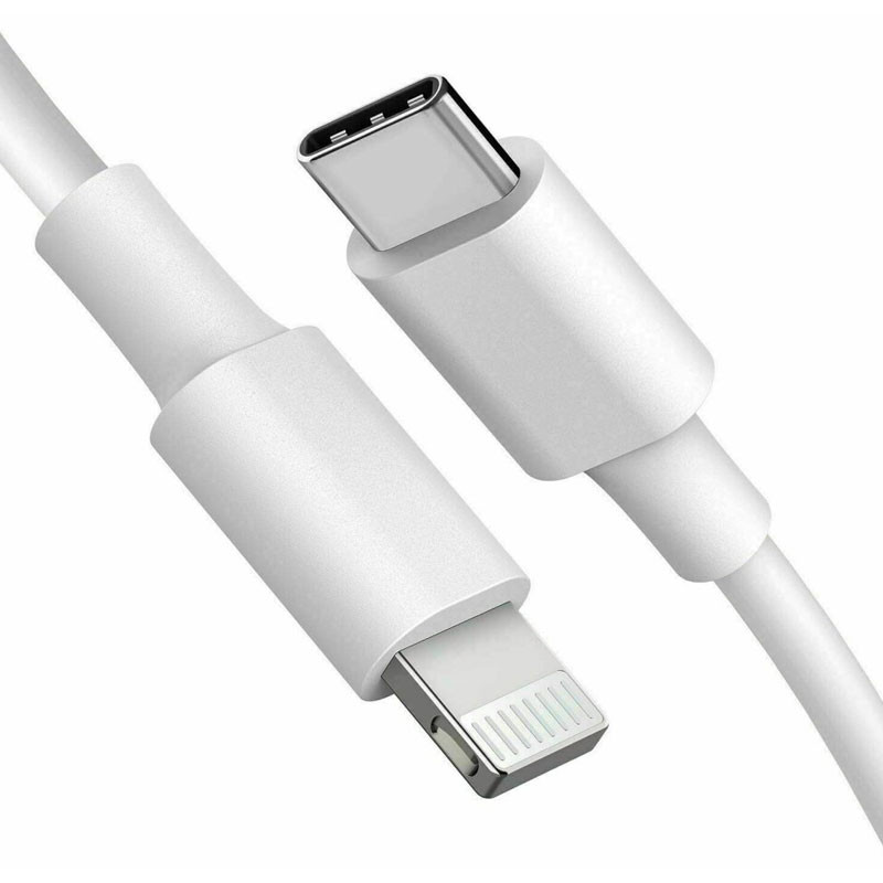 تصویر  کابل شارژ USB-C به لایتنینگ Foxconn طول 1 متر جعبه ای