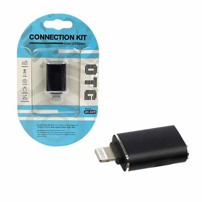 تصویر  مبدل OTG لایتنینگ مدل JH-049