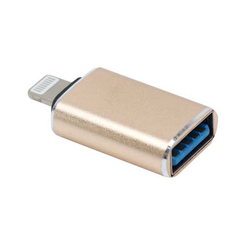 تصویر  مبدل OTG لایتنینگ مدل JH-049