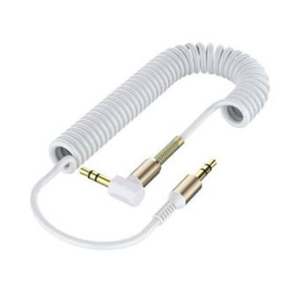 تصویر  کابل AUX ارلدام طول 1.8 متر رنگ سفید