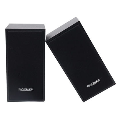 تصویر  اسپیکر دو تکه مچر مدل MR-65 مشکی