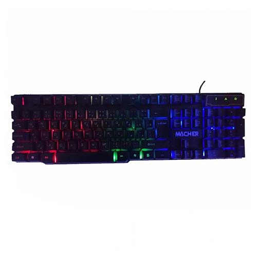 تصویر  کیبورد گیمینگ RGB مچر مدل MR-304