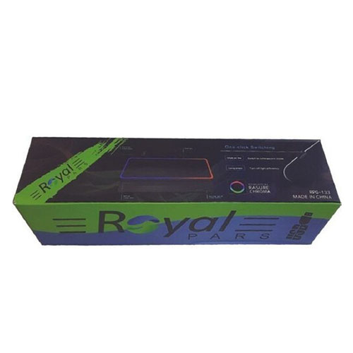 تصویر  پد موس گیمینگ RGB رویال RPG-133
