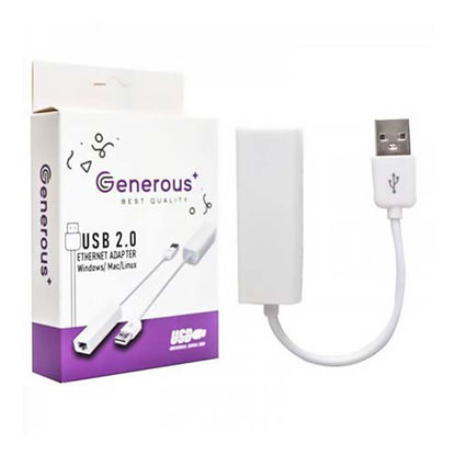 تصویر  مبدل یو اس بی به لن Generous
