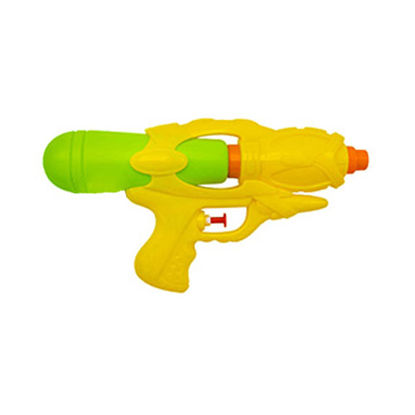 تصویر  اسباب بازی تفنگ آبپاش تسما زرد سبز