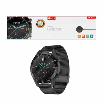 تصویر  ساعت هوشمند پرو وان مدل PWS06 مشکی