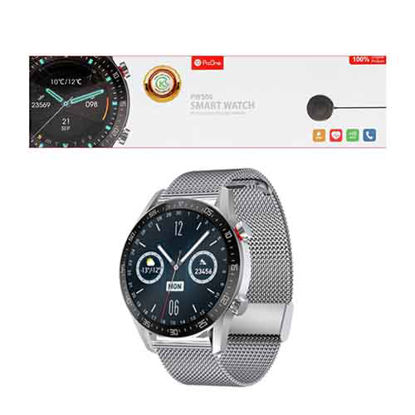 تصویر  ساعت هوشمند پرو وان مدل PWS06 نقره ای