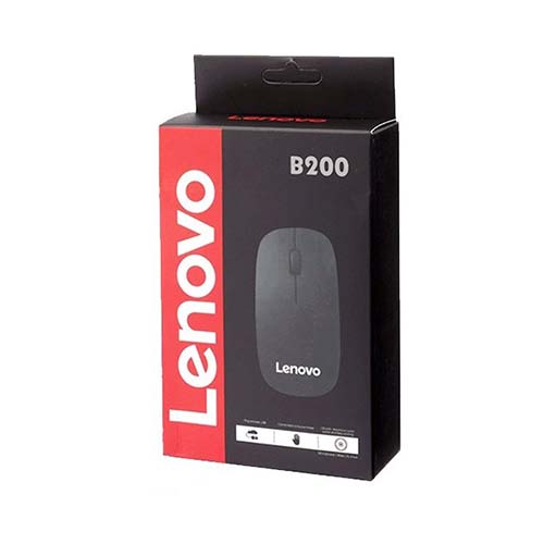 تصویر  ماوس با سیم لنوو مدل B200