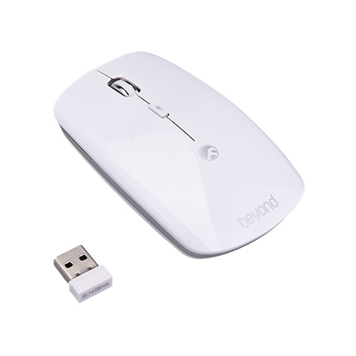 تصویر  ماوس بی سیم بیاند مدل BM-1230RF سفید