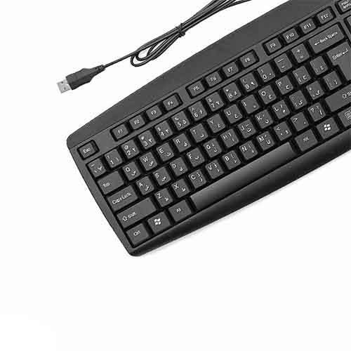 تصویر  کیبورد باسیم رویال مدل R-K315