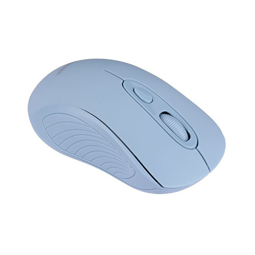 تصویر  ماوس بی سیم مچر مدل MR-251 طوسی آبی